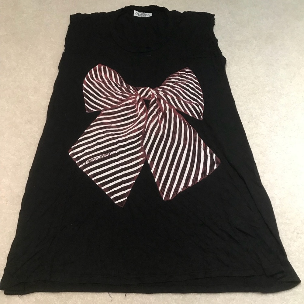 NWOT Lauren Moshi Bow Tank
